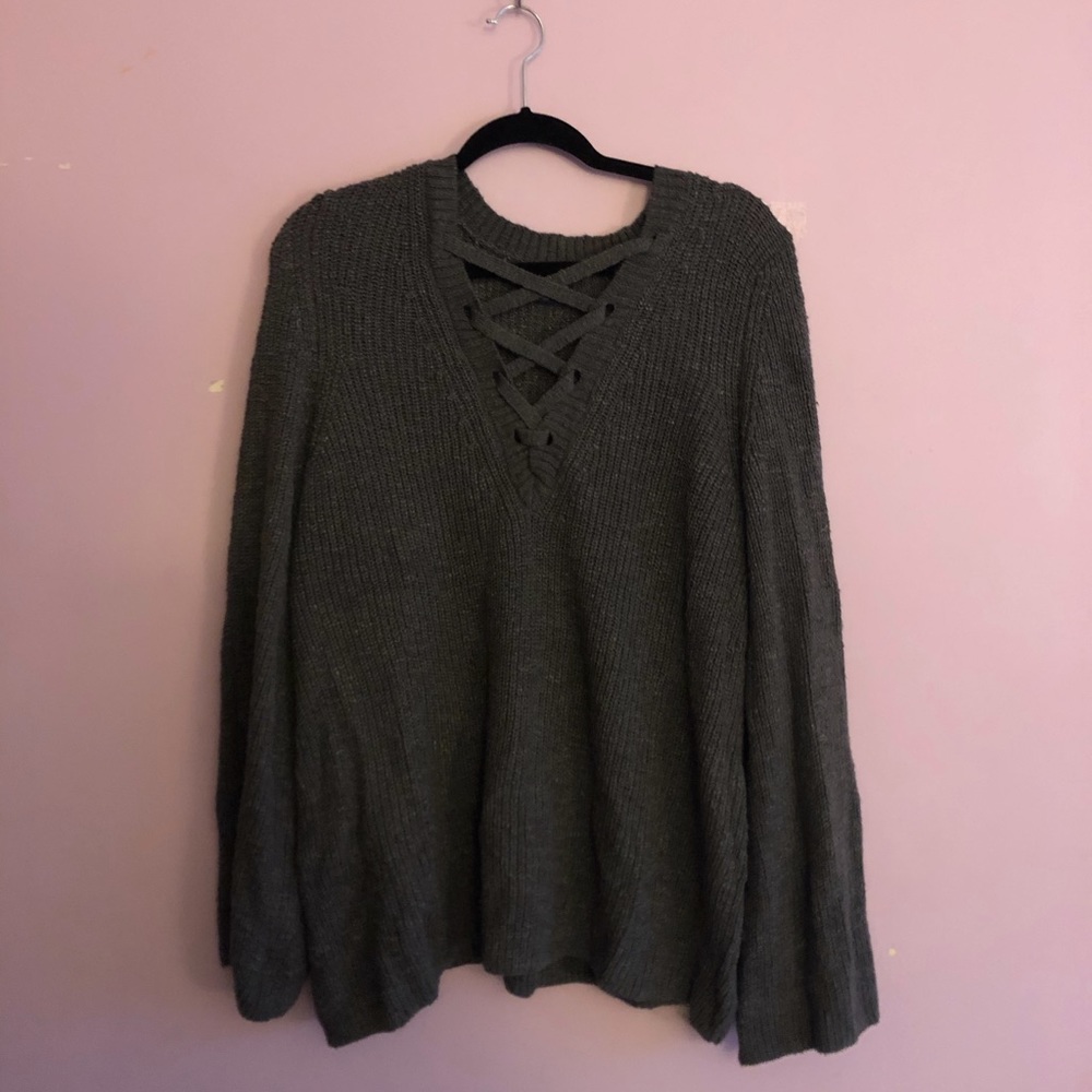 Gray Sweater from American Eagle